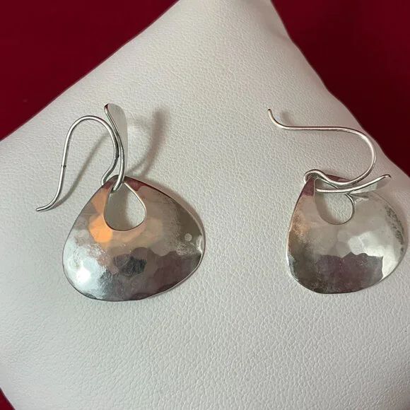 Ed Levin Sterling Silver Jamaica Earrings- Medium